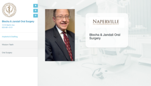 Naperville Oral Surgery Screenshot